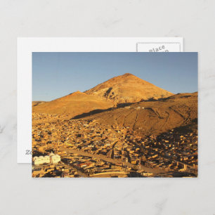 Bolivia Cerro Rico Mountain in Potosi Postcard