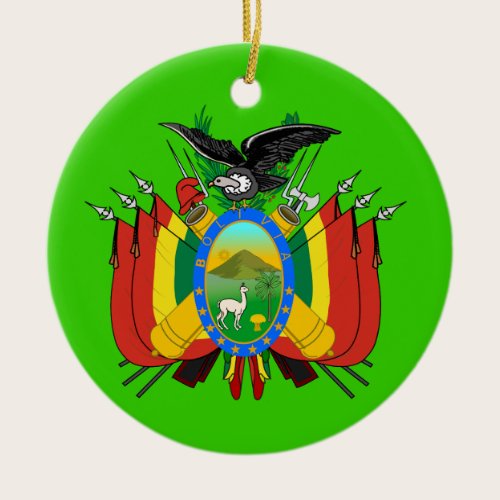 BOLIVIA* Christmas Ornament
