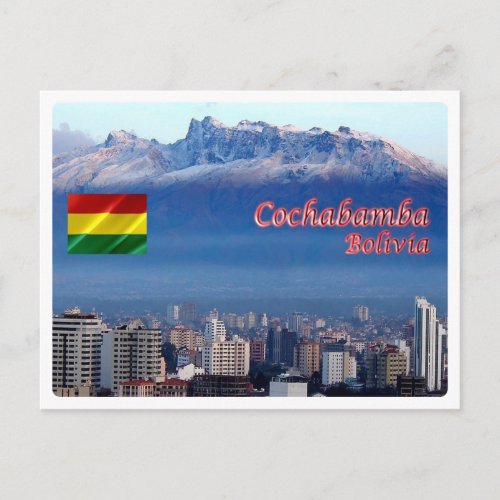 Bolivia _ Cochabamba _ Cordillera Tunari _ Postcard