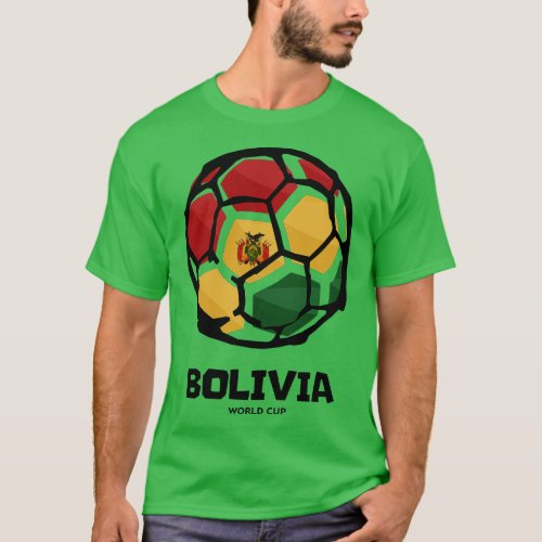 Bolivia  Country Flag T_Shirt