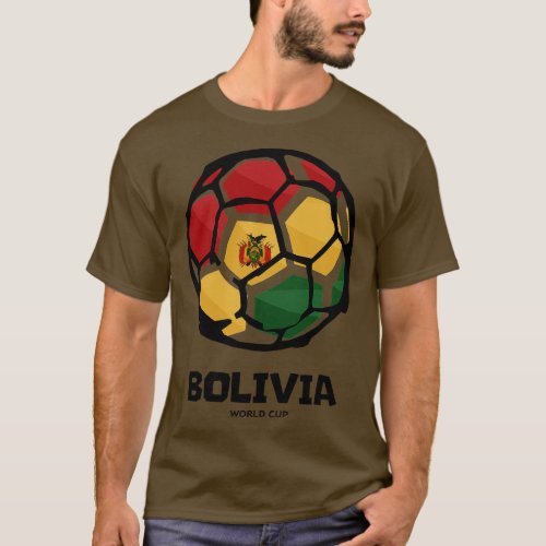 Bolivia  Country Flag T_Shirt