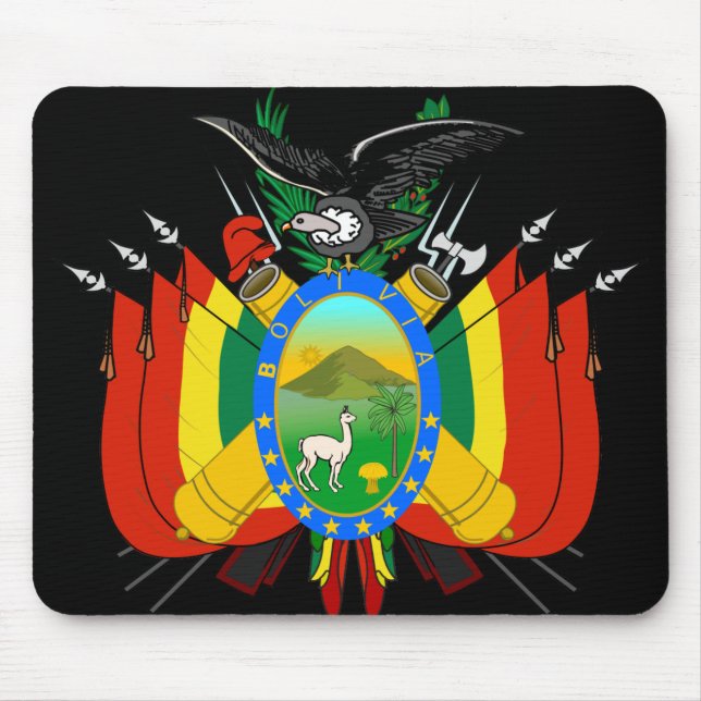 bolivia emblem mouse pad (Front)