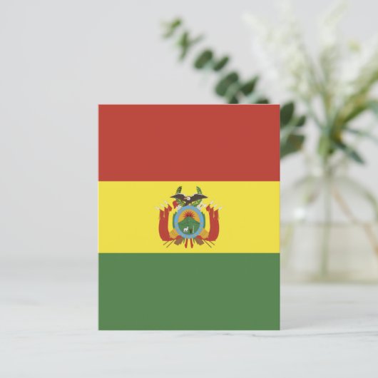 Bolivia flag (Standing Front)