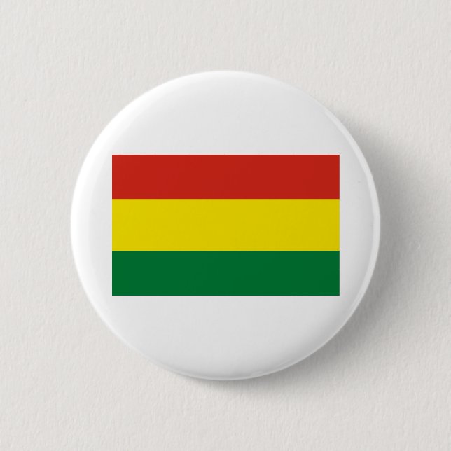Bolivia Flag Button (Front)