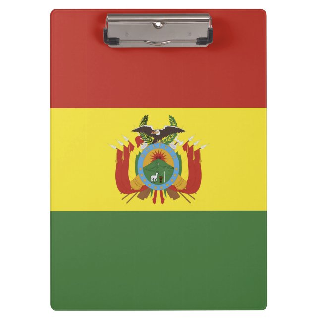 Bolivia flag clipboard (Front)