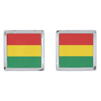 Bolivia Flag Cufflinks