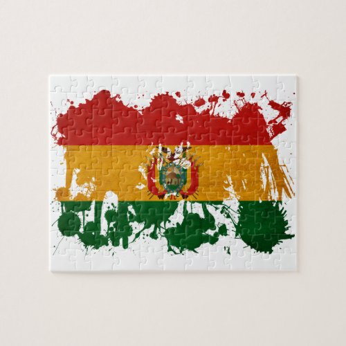 Bolivia Flag Jigsaw Puzzle