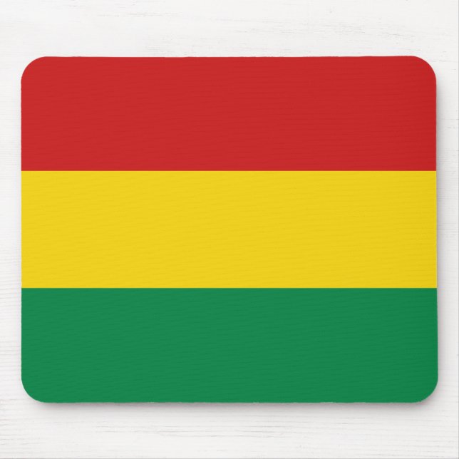 Bolivia Flag Mousepad (Front)