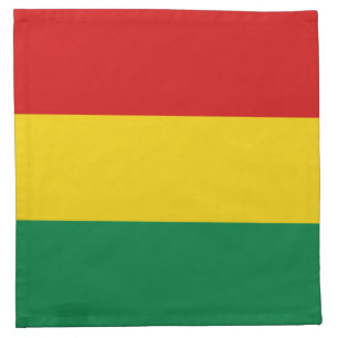 Bolivia Flag Napkin