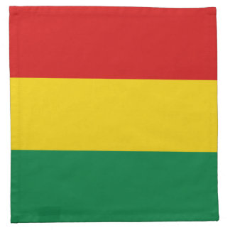 Bolivia Flag Napkin
