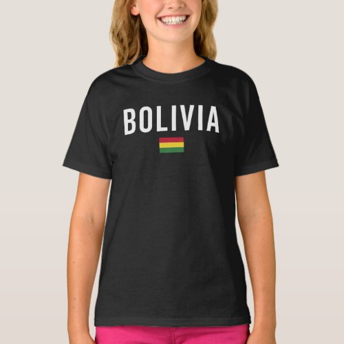 Bolivia Flag _ Patriotic Flag T_Shirt