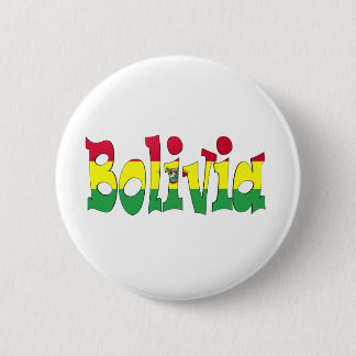 Bolivia Flag Pinback Button