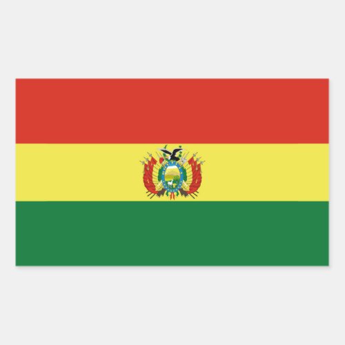 Bolivia Flag Sticker