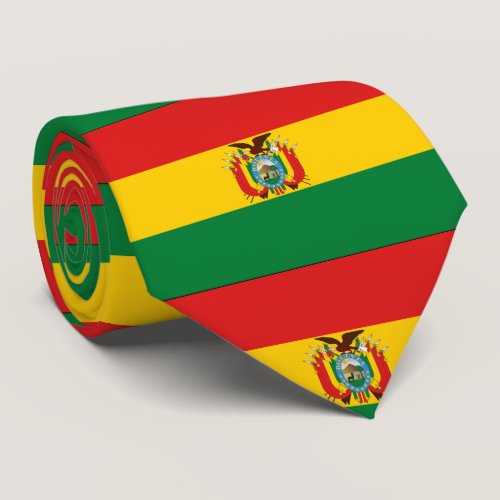 Bolivia flag tie