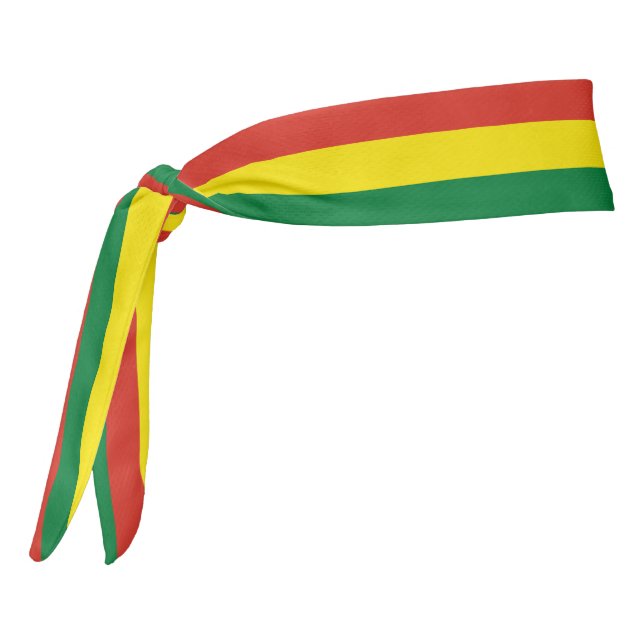 Bolivia Flag Tie Headband (Rotate 270)