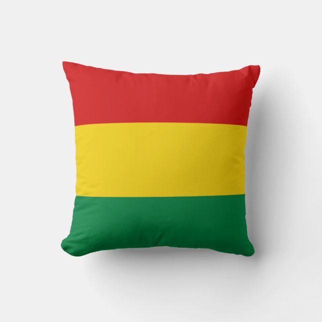 Bolivia Flag x Flag Pillow (Front)