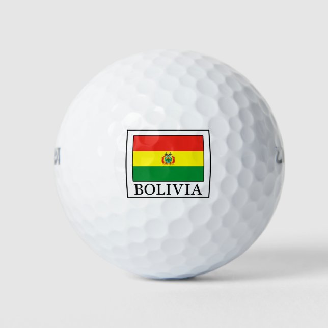 Bolivia Golf Balls (Front)