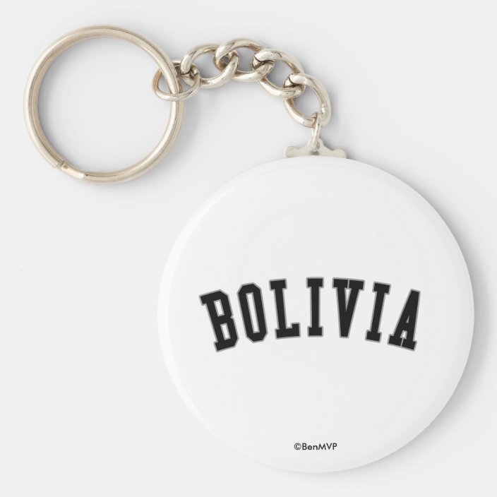 Bolivia Key Chain