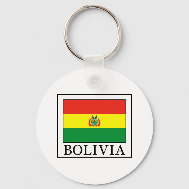 Bolivia Keychain (Front)