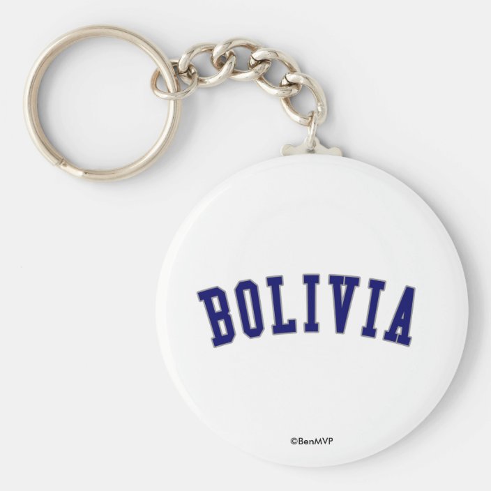 Bolivia Keychain
