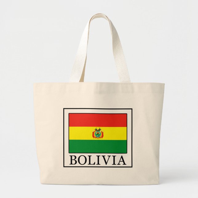 Bolivia Large Tote Bag (Front)