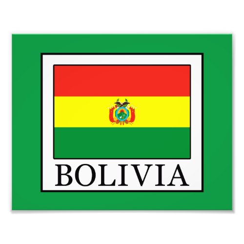 Bolivia Photo Print