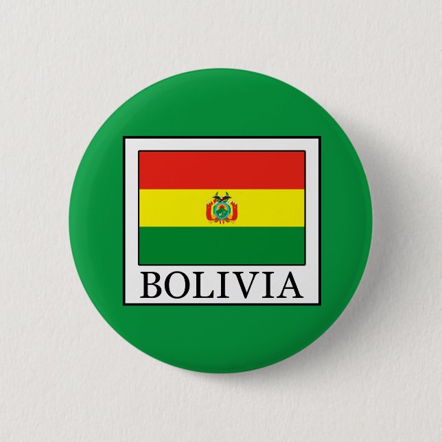 Bolivia Pinback Button (Front)