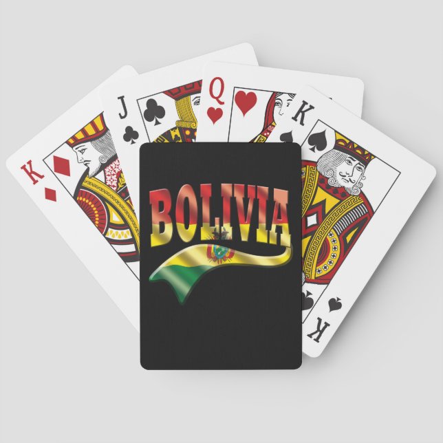 Bolivia Poker Cards (Back)