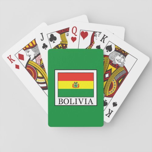 Bolivia Poker Cards