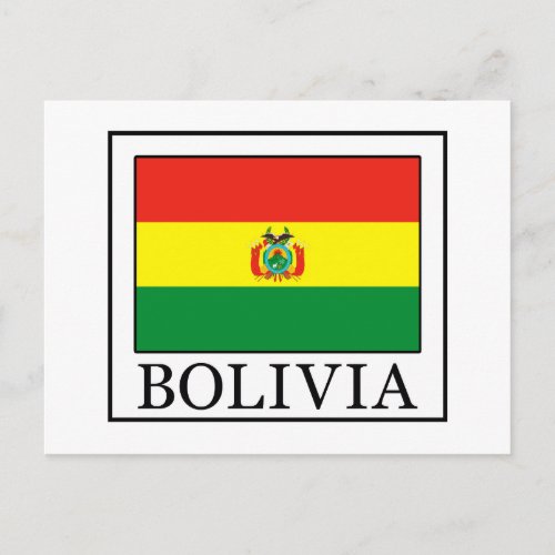 Bolivia Postcard
