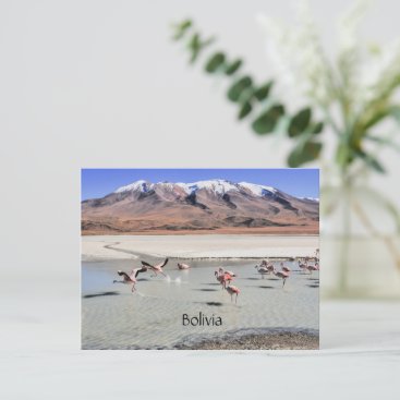 Bolivia scenic landscape postcard
