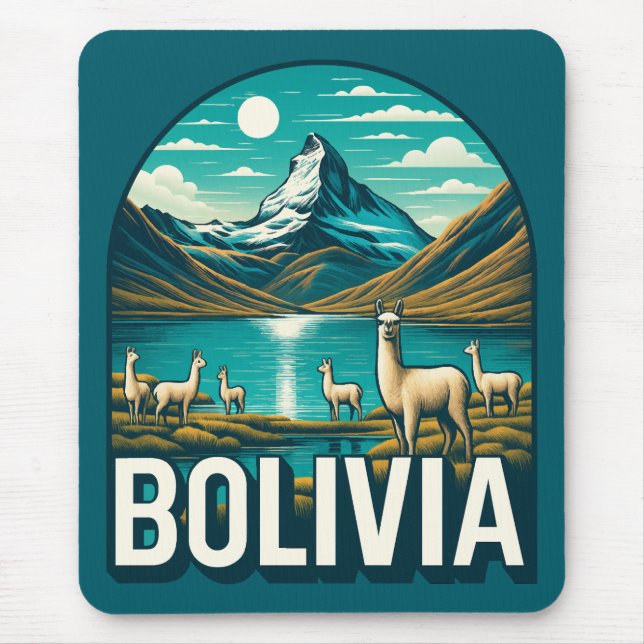 Bolivia South America Mouse Pad (Front)
