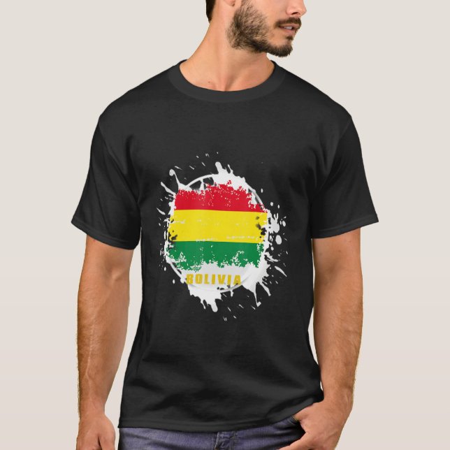 Bolivia Splash T-Shirt (Front)