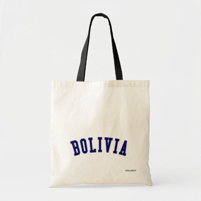 Bolivia Tote Bag