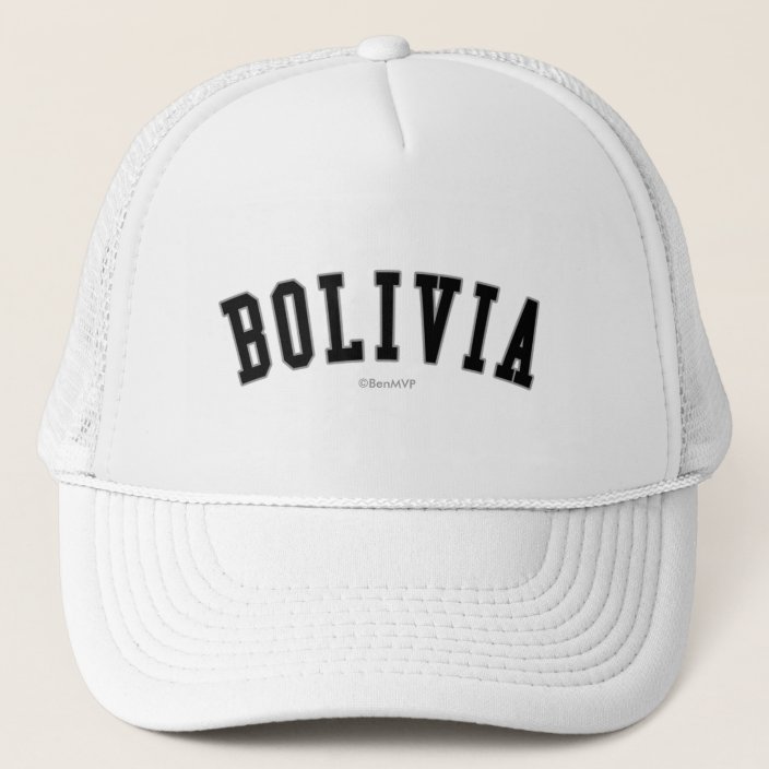 Bolivia Trucker Hat