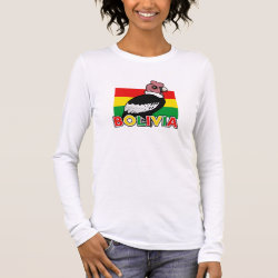 Bolivia: Andean Condor Women's Basic Long Sleeve T-Shirt