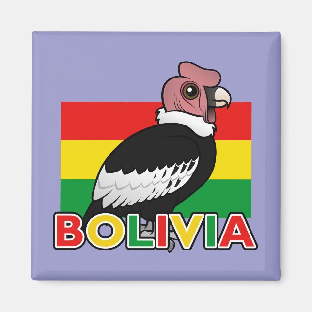 Bolivian Andean Condor Magnet (Front)