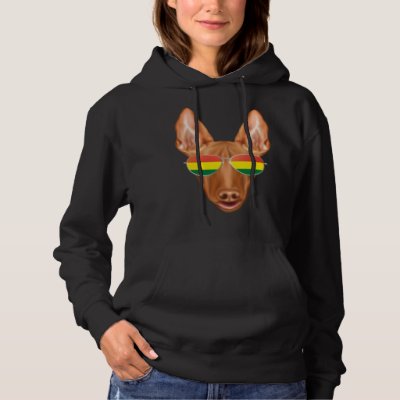 Bolivian Flag Pharaoh Hound Dog Bolivia Pocket Hoodie