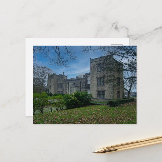 Bolling Hall, Bradford Postcard (Front/Back In Situ)