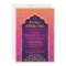 Bollywood Arabian Nights Birthday Invitation Card