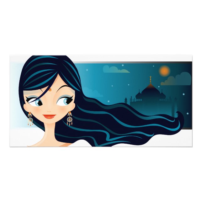 Bollywood Girl Card (Front)