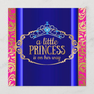 Bollywood Indian Princess Baby Shower Invitation