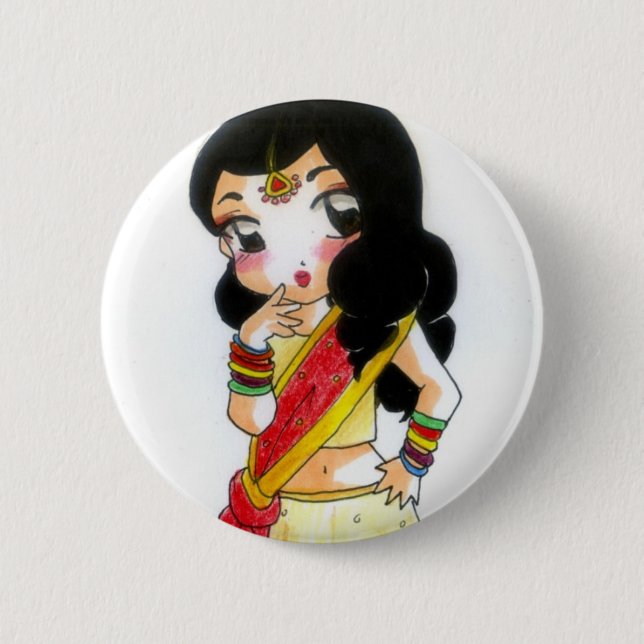 Bollywood - Pa Button (Front)