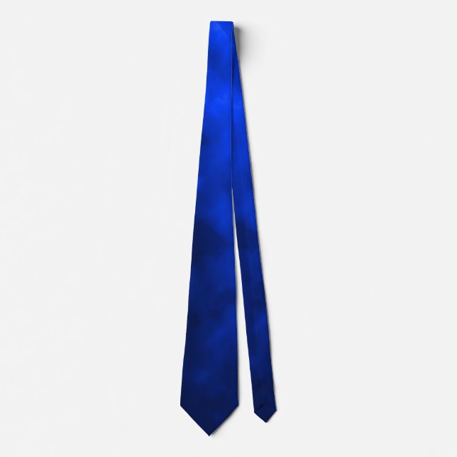 BOLO Midnight Blue Business Silk Power Tie (Front)