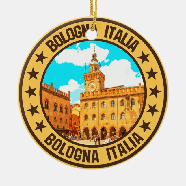 Bologna                                            ceramic ornament (Front)
