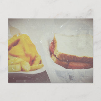 Bologna & Cheese Fries Postcard