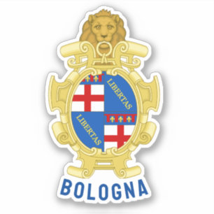 Bologna coat of arms - Italy Sticker