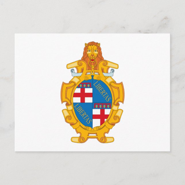 Bologna Coat of Arms Postcard (Front)