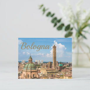Bologna Emilia-Romagna Italy Panorama Souvenir Holiday Postcard