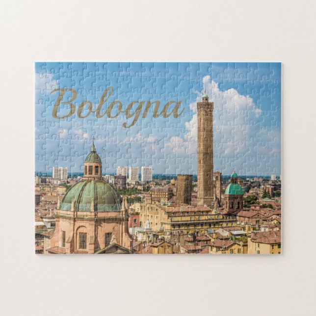 Bologna Emilia-Romagna Italy Panorama Souvenir Jigsaw Puzzle (Horizontal)